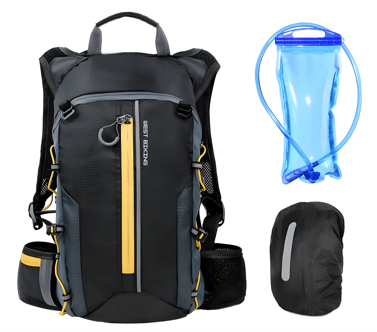 Hydration Pack | 10L Capacity | Hydration Bladder & Waterproof Nylon | Lightweight Design