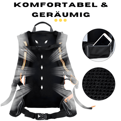 Hydration Pack | 10L Capacity | Hydration Bladder & Waterproof Nylon | Lightweight Design