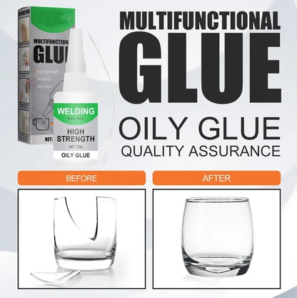 Instant Adhesive | Super-Strong Fast-Curing Bond | Multi-Surface 50ml | Invisible Repair