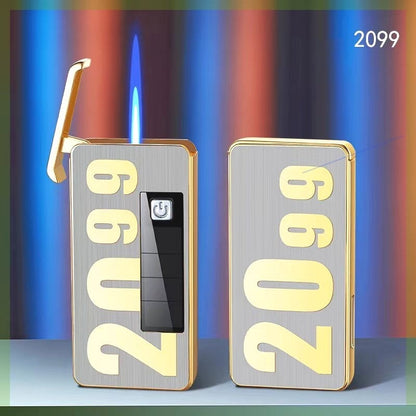 Jet Lighter | Solar Charging & LED Light | Metal Construction | Compact for Camping