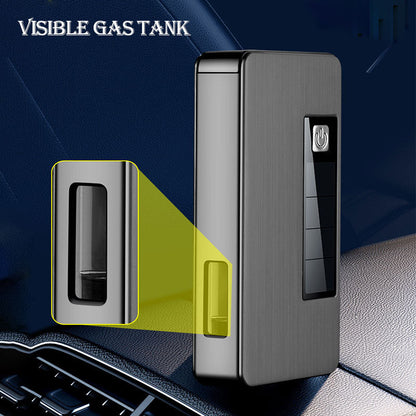 Jet Lighter | Solar Charging & LED Light | Metal Construction | Compact for Camping