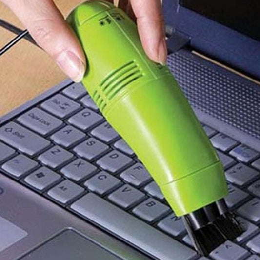 Keyboard & Laptop Vacuum Cleaner | USB-Powered Mini with Built-In LED | Adjustable Position