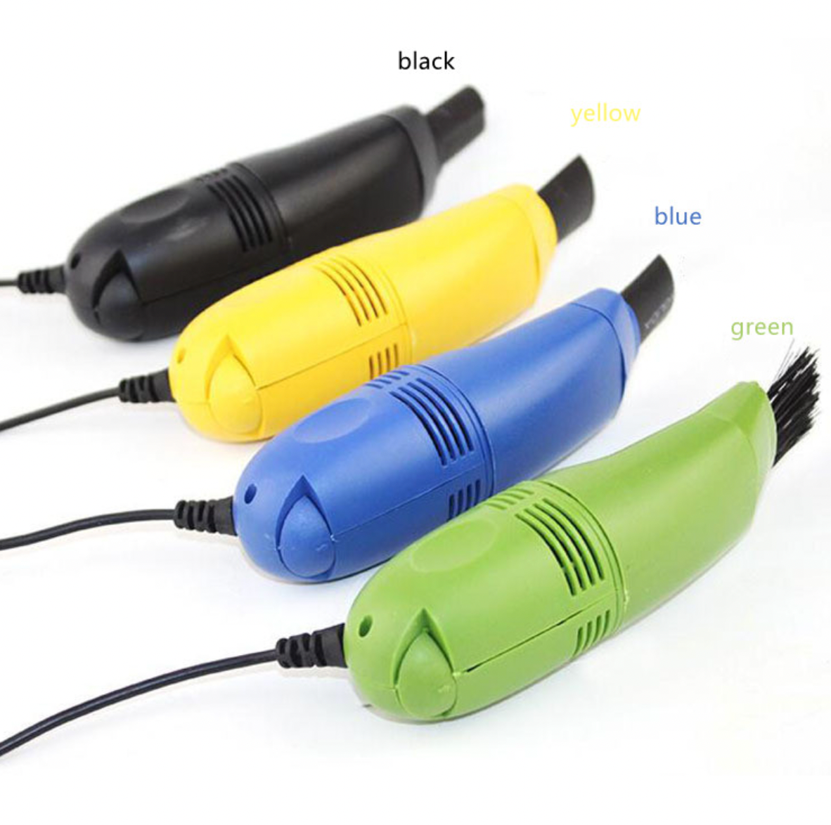 Keyboard & Laptop Vacuum Cleaner | USB-Powered Mini with Built-In LED | Adjustable Position