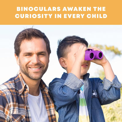 Kids Binoculars | 8x21 Magnification | Shockproof & Lightweight | Outdoor Adventures