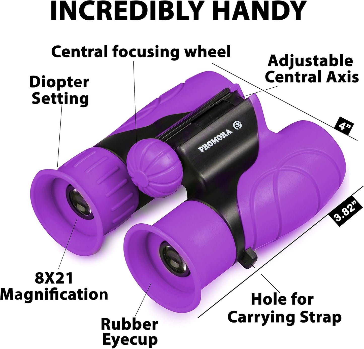 Kids Binoculars | 8x21 Magnification | Shockproof & Lightweight | Outdoor Adventures