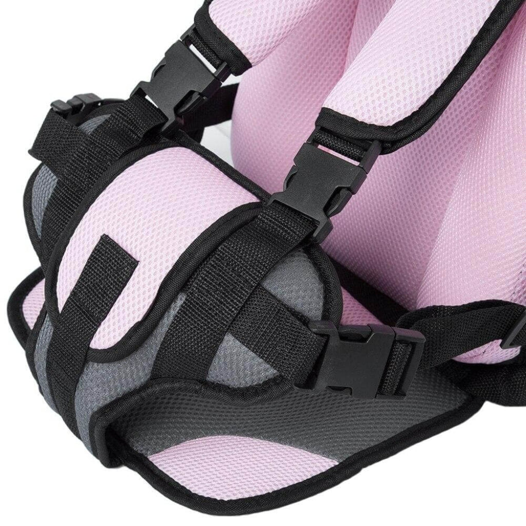 Kids Booster Car Seat | Foldable & Lightweight Design | 5-Point Harness | Travel-Friendly