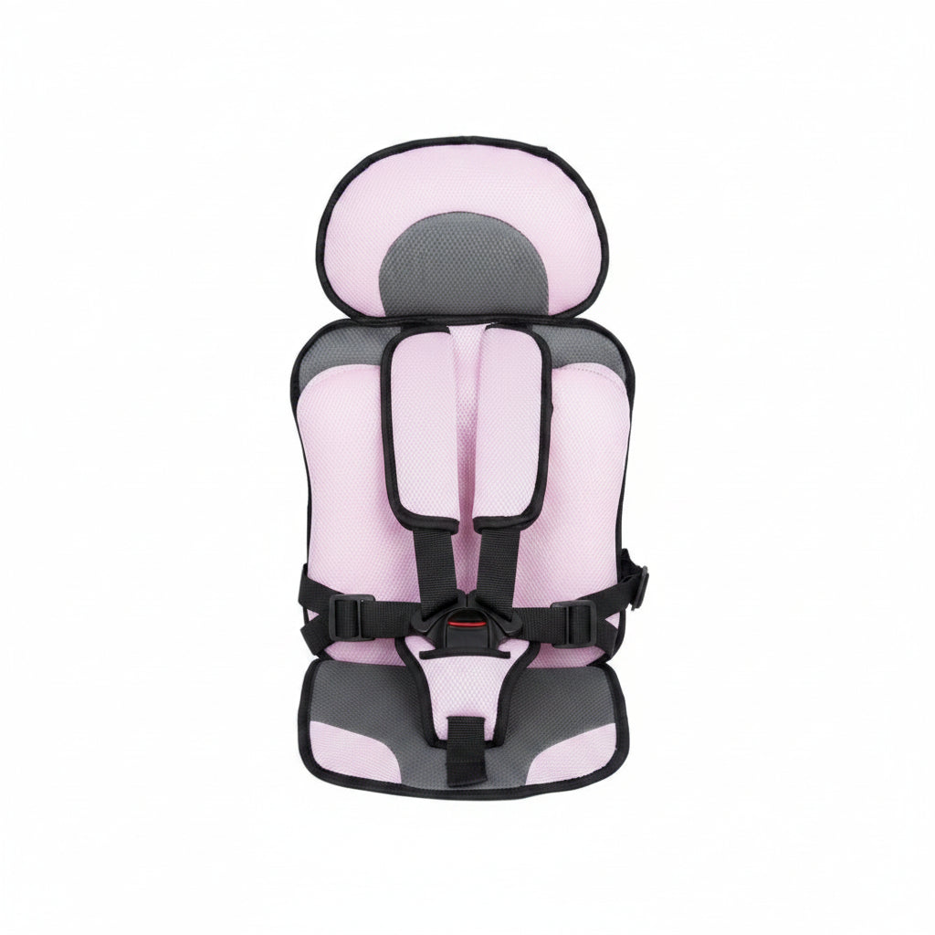 Kids Booster Car Seat | Foldable & Lightweight Design | 5-Point Harness | Travel-Friendly