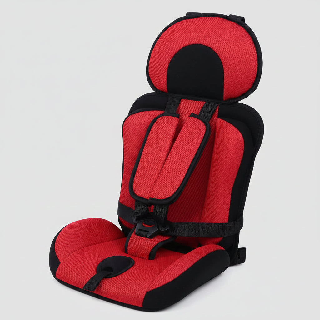 Kids Booster Car Seat | Foldable & Lightweight Design | 5-Point Harness | Travel-Friendly