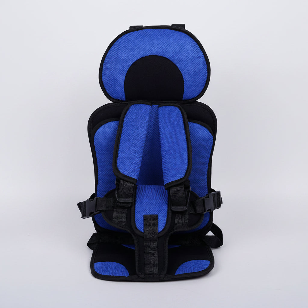 Kids Booster Car Seat | Foldable & Lightweight Design | 5-Point Harness | Travel-Friendly