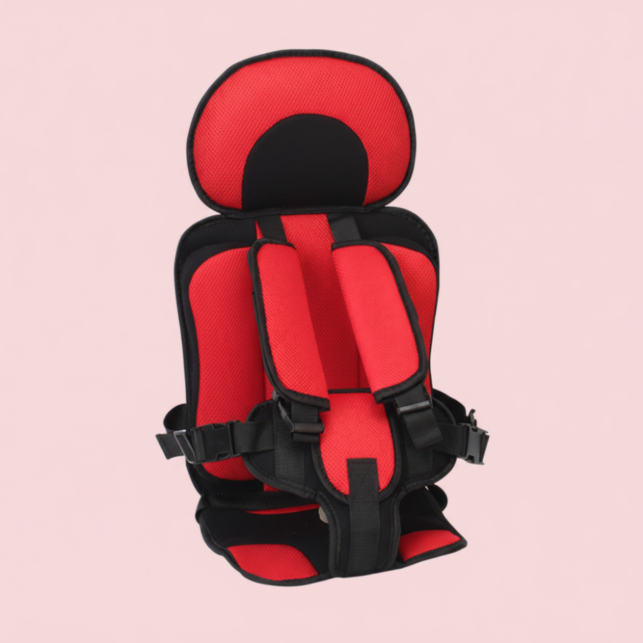 Kids Booster Car Seat | Foldable & Lightweight Design | 5-Point Harness | Travel-Friendly