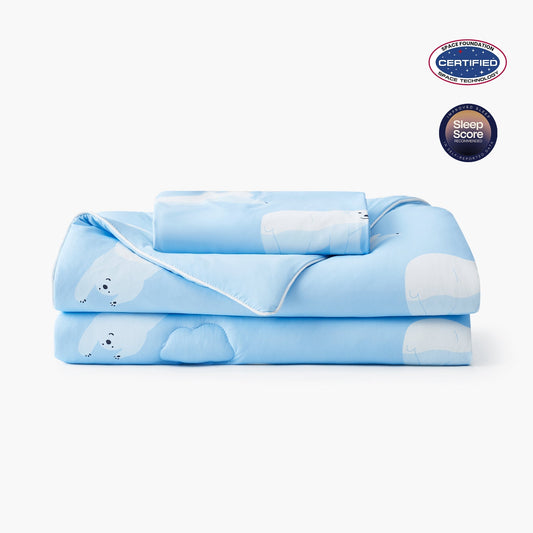 Kids Comforter | Temperature-Regulating | Soft Breathable Fabric | 50 x 70 in