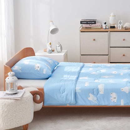 Kids Comforter | Temperature-Regulating | Soft Breathable Fabric | 50 x 70 in
