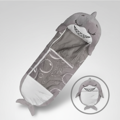 Kids Sleeping Bag | Foldable 2-in-1 Animal Shape | Lightweight & Easy to Fold | Travel & Sleepovers