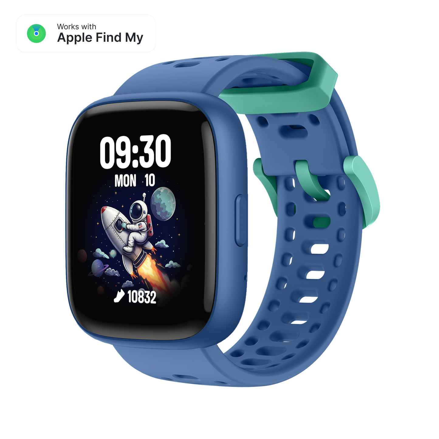 Kids Smartwatch | GPS & Health Tracking | Games & Custom Faces, 7-Day Battery