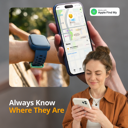 Kids Smartwatch | GPS & Health Tracking | Games & Custom Faces, 7-Day Battery
