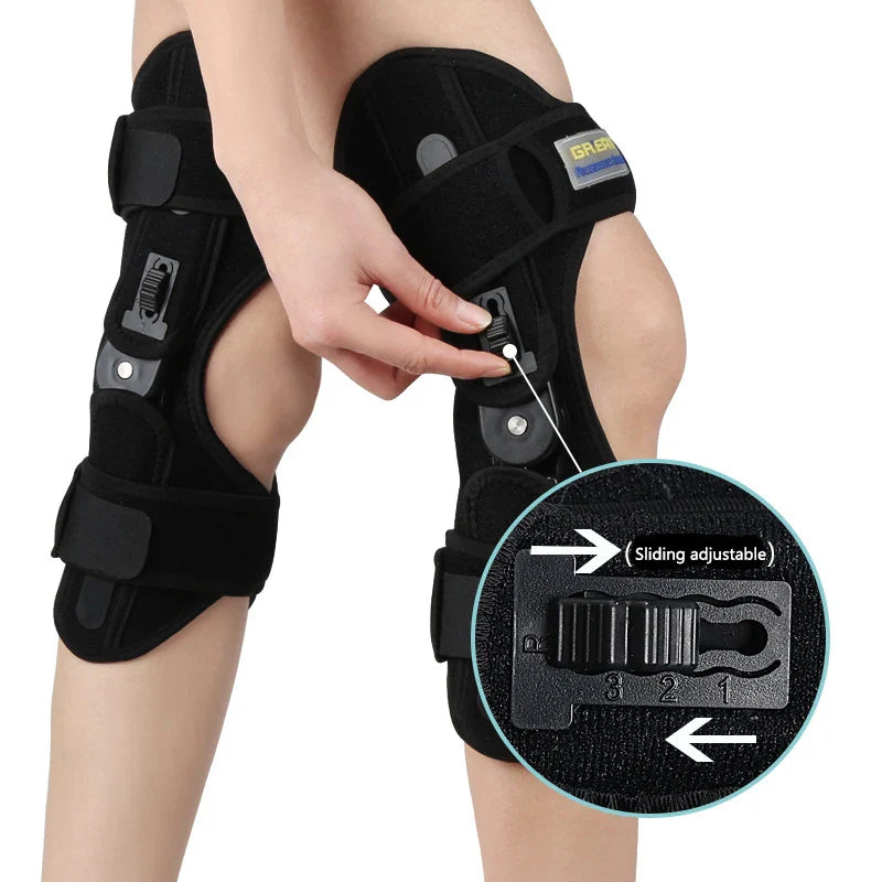 Knee Brace | Adjustable Stabilizing Support | Open Patella & Breathable Neoprene | Pain Relief
