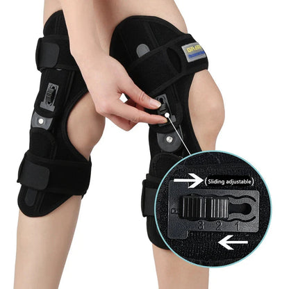 Knee Brace | Adjustable Stabilizing Support | Open Patella & Breathable Neoprene | Pain Relief