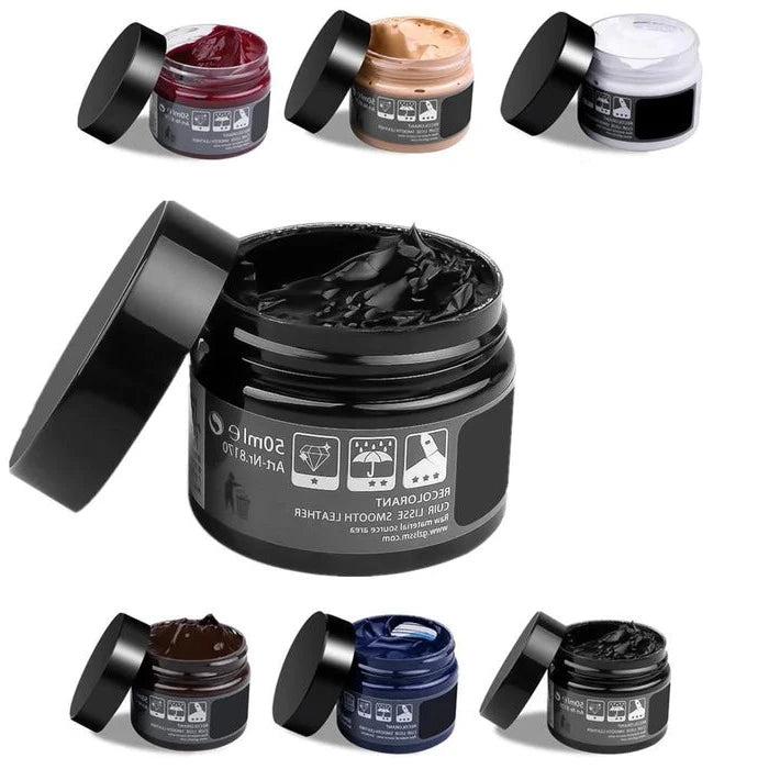 Leather Repair Gel | Flexible Restorative Formula | Color-Match Finish for Seats, Shoes & Bags