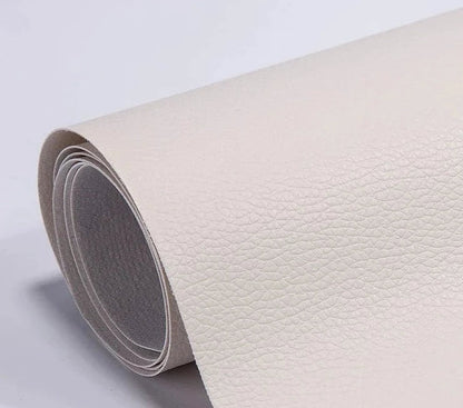 Leather Repair Patch | Self-Adhesive Waterproof | Large Cut-to-Size Faux Leather 19.7×54.3 in