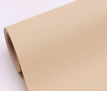 Leather Repair Patch | Self-Adhesive Waterproof | Large Cut-to-Size Faux Leather 19.7×54.3 in