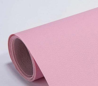 Leather Repair Patch | Self-Adhesive Waterproof | Large Cut-to-Size Faux Leather 19.7×54.3 in
