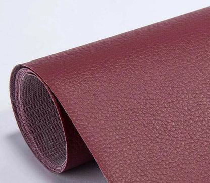 Leather Repair Patch | Self-Adhesive Waterproof | Large Cut-to-Size Faux Leather 19.7×54.3 in
