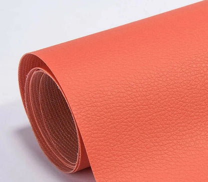 Leather Repair Patch | Self-Adhesive Waterproof | Large Cut-to-Size Faux Leather 19.7×54.3 in