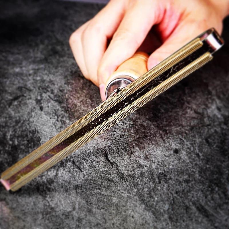 Lint Remover for Clothing & Upholstery | Copper Head & Wooden Handle | Gentle on Wool & Cashmere