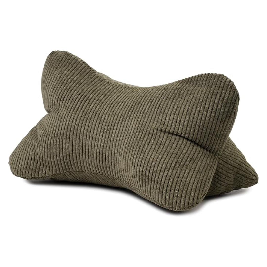 Lounge Bolster Cushion | Structured Back Support | Soft Polyester | 50x30x30 cm