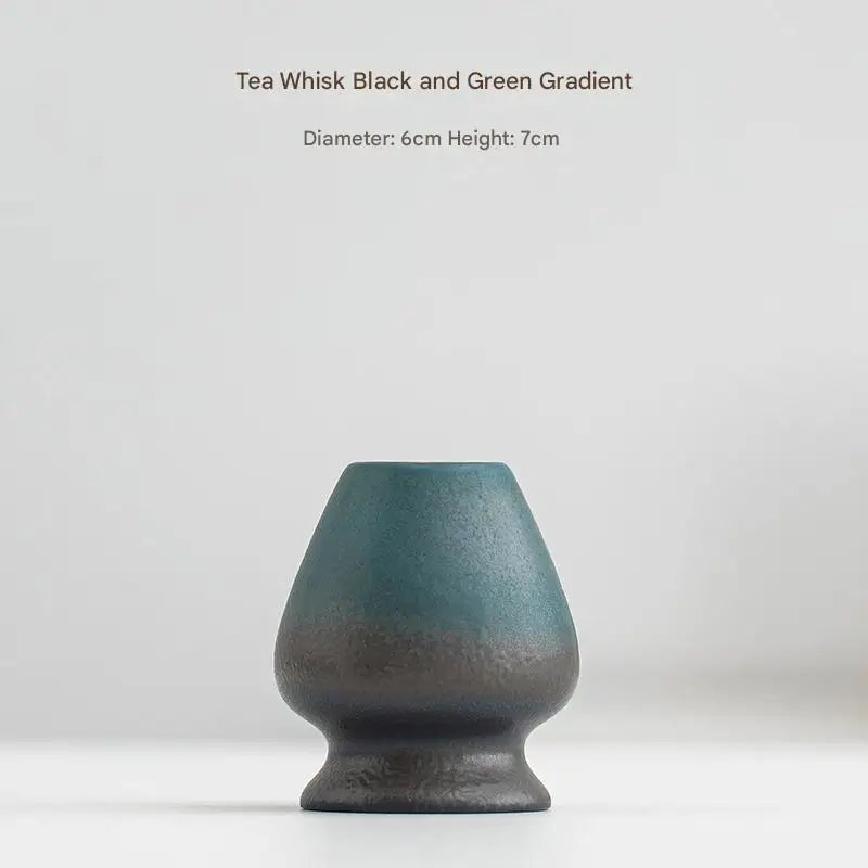 Matcha Bowl | Handcrafted Japanese Ceramic | Green Glazed Finish | Authentic Tea Experience