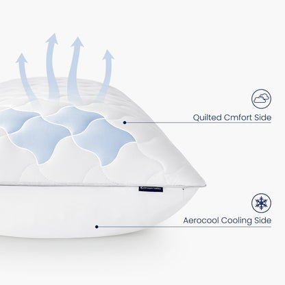 Maternity Body Pillow | Adjustable Dual-Sided | Breathable Cooling Fabric | Full-Length Support