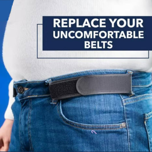 Men's Belt | Buckleless Minimalist Design | Durable Flexible Construction | Comfortable Fit