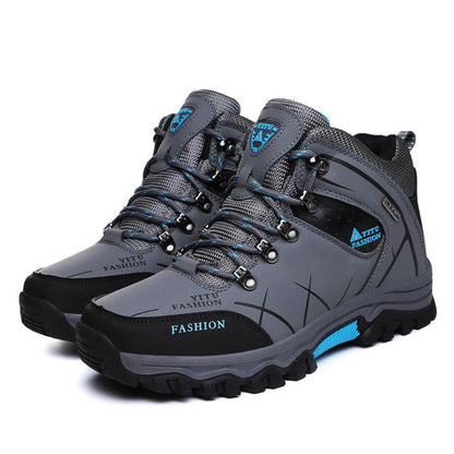 Men's Hiking Boots | Fleece Lined | Waterproof & Non-Slip Rubber Sole
