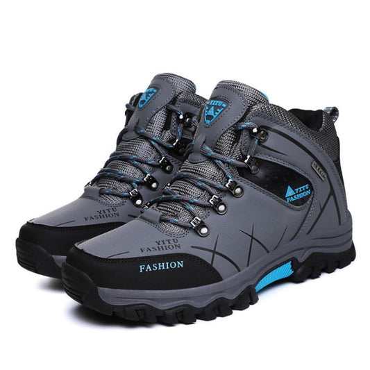 Men's Hiking Boots | Fleece Lined | Waterproof & Non-Slip Rubber Sole
