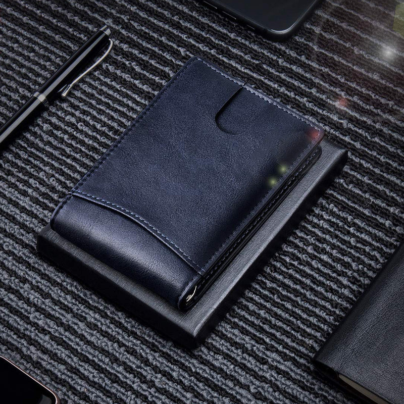 Men's Money Clip Wallet | Anti-Theft Magnetic & RFID Blocking | Genuine Leather | 12-Card Capacity