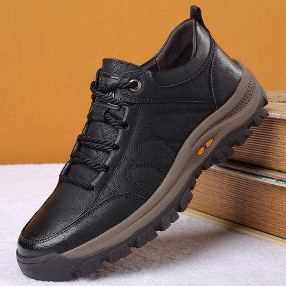 Men's Orthopedic Shoes | Arch Support | Leather Upper & Anti-Slip Sole