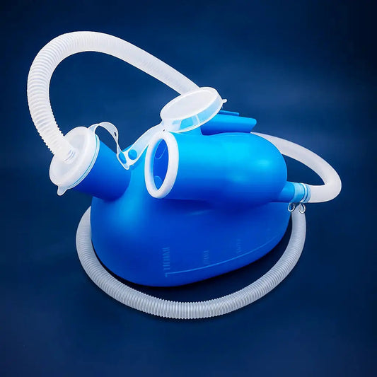 Men's Portable Urinal | Removable Hose | 2L Capacity | Travel & Camping