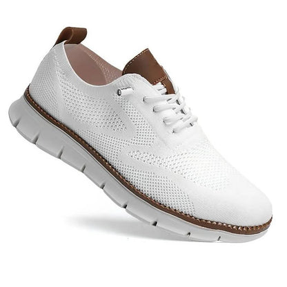 Men's Slip-On Business Shoes | Breathable Knit | Moisture-Wicking & Odor Control | All-Day Comfort