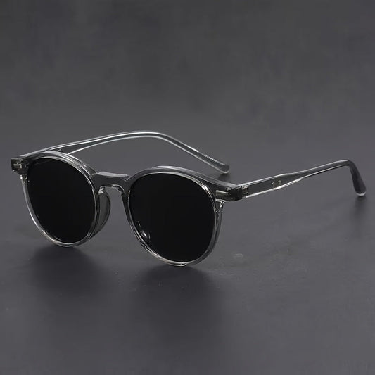 Men's Sunglasses | Retro Round Tortoiseshell | Lightweight Full Frame | Comfortable Fit