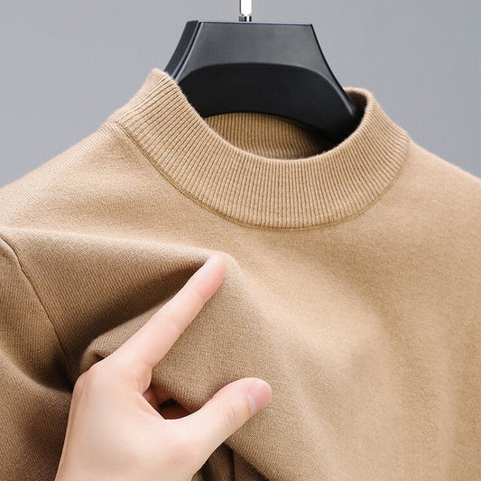 Men's Sweater | Elegant Hem | Pure Cashmere | Comfortable Fit