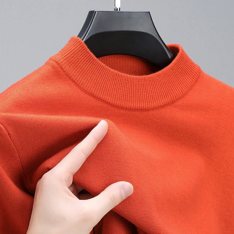 Men's Sweater | Elegant Hem | Pure Cashmere | Comfortable Fit