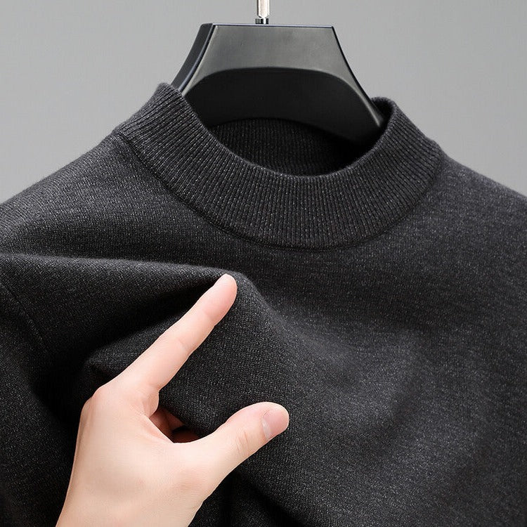 Men's Sweater | Elegant Hem | Pure Cashmere | Comfortable Fit