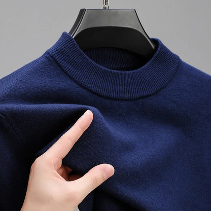 Men's Sweater | Elegant Hem | Pure Cashmere | Comfortable Fit