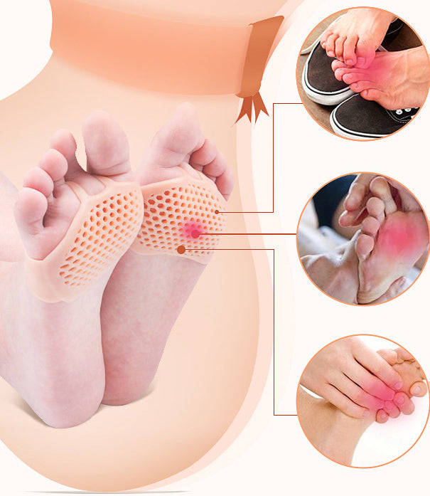 Metatarsal Gel Pads Set of 2 | Breathable Ventilated Design | Adhesive Reusable Cushion