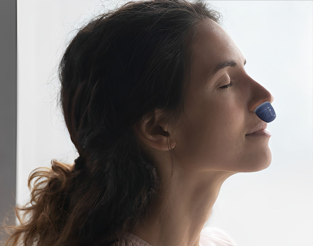 Micro CPAP Anti-Snoring Device | Maskless Silicone Nose Buds | USB Rechargeable | 8-10 Hour Battery
