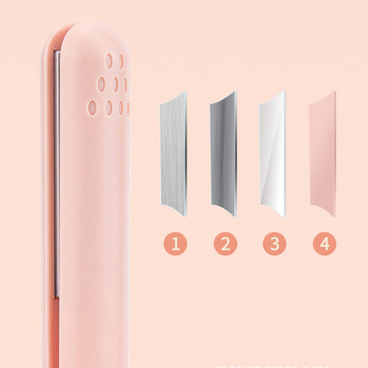 Mini Curling & Straightening Iron | Ceramic Coating | Fast Heating & Lightweight