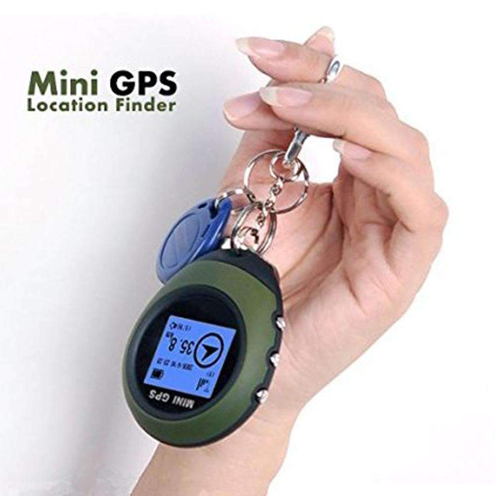 Mini GPS Tracker | Keychain Navigation | Distance Logging & Long Battery Life