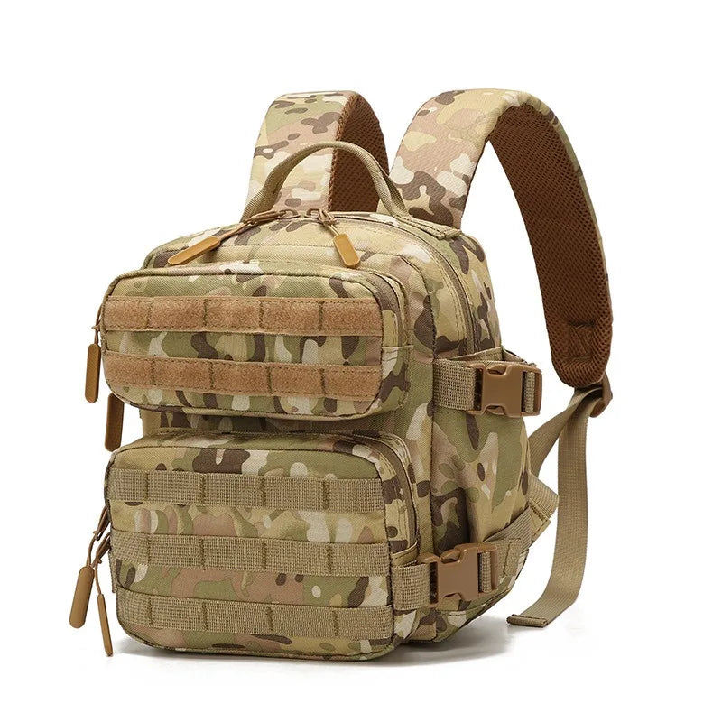 Mini Rucksack 9L | Compact MOLLE | Durable Oxford Fabric | For Hiking & EDC