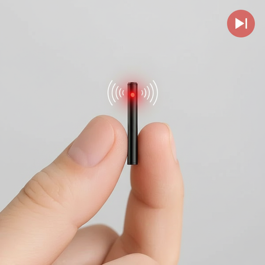 Mini Voice Recorder | Sound-Activated with Noise Reduction | 16GB Storage | Slim Travel Design