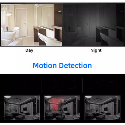 Mini Wi‑Fi Home Security Camera | Full HD | Night Vision & Motion Detection